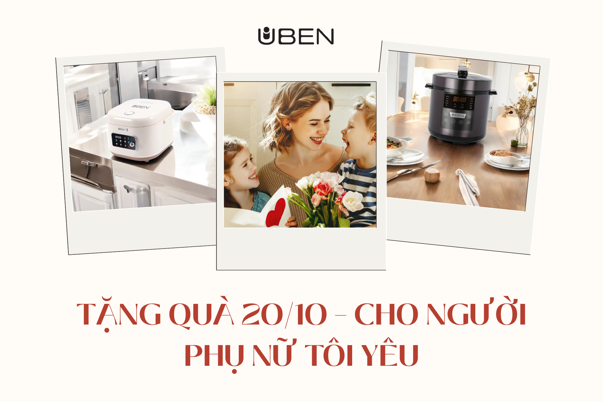 20/10 – Trao quà yêu thương, gửi gắm trọn vẹn sự quan tâm