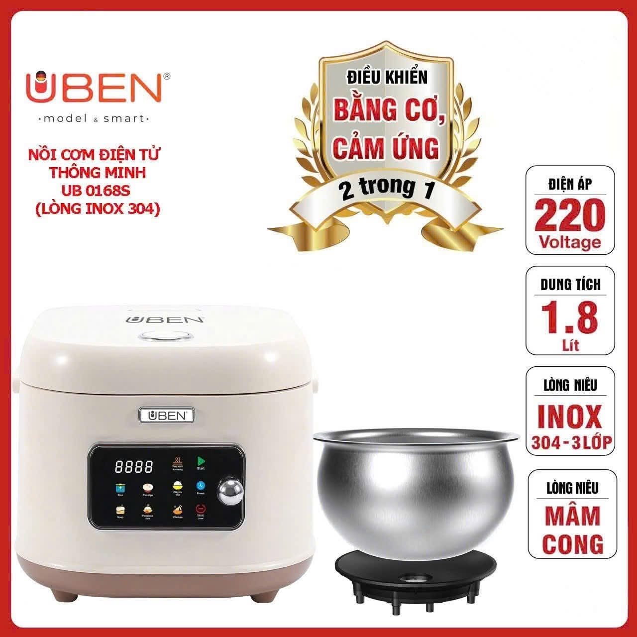 Nồi Cơm Điện tử  UBEN UB0186S