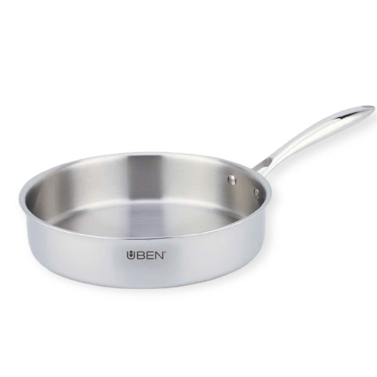 Chảo đúc inox 304 liền khối phi 22 UBF 2022 